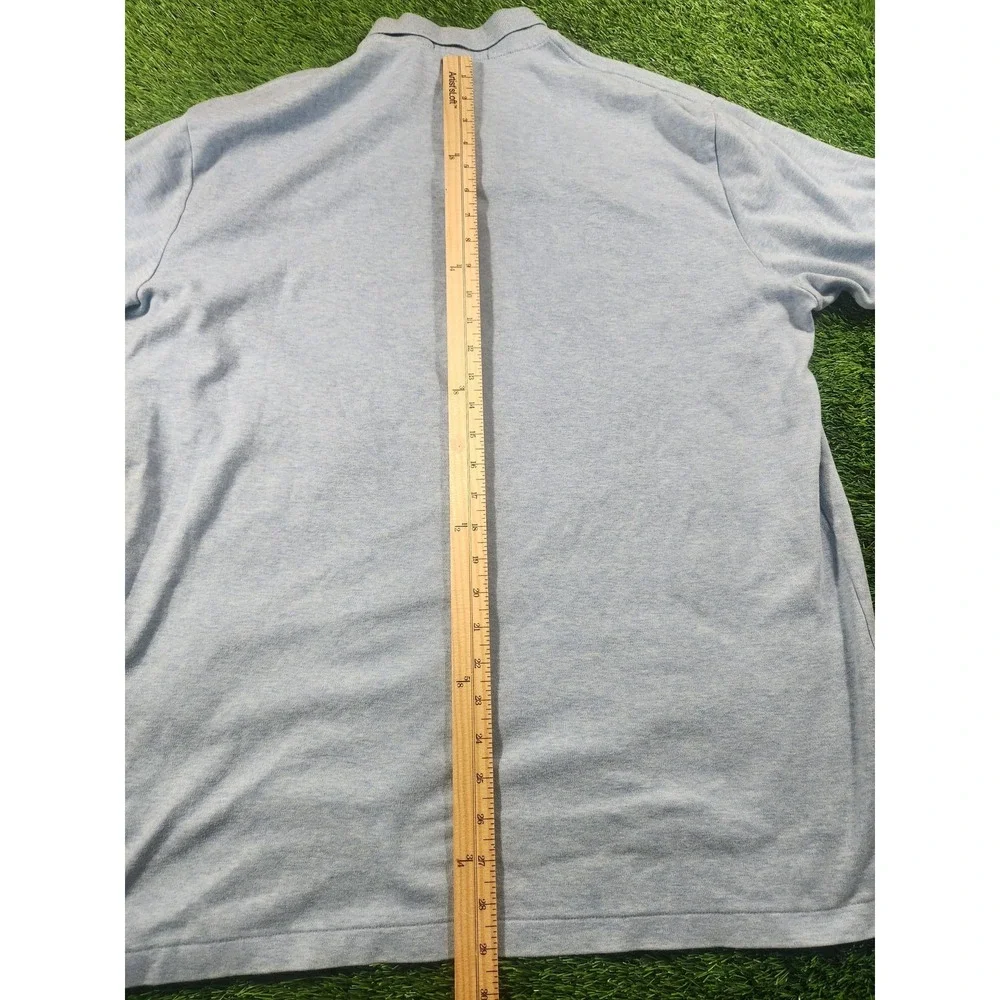 Vintage Polo By Ralph Lauren Polo Shirt‎ Mens L Gray Short Sleeve Cotton Pony